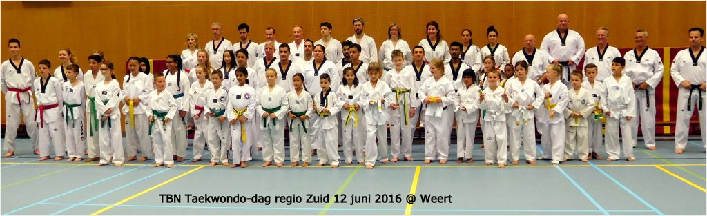 TBN Taekwondo-dag regio Zuid 12 juni 2016 @ Weert